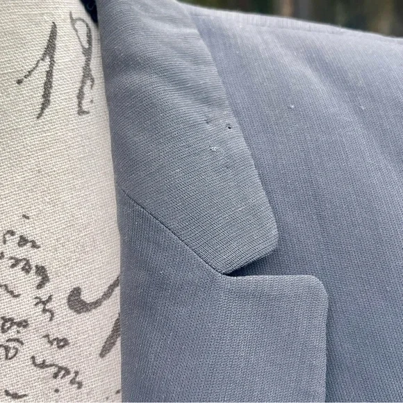 Giorgio Armani Borgonuovo 21 Women’s Y2K Single Breasted Jacket Slate | Size 10 - Picture 9 of 11